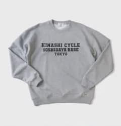 木梨サイクル　トレーナー　カレッジロゴのサムネイル