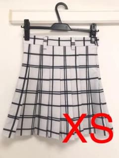J Lindberg チェックプリーツスカート XSのサムネイル