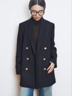 Col Pierrot キンボタン LONG ジャケット　ロング 中古・古着通販】Col Pierrot (コルピエロ) キンボタン LONG ダブル