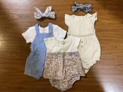 ベビー女の子まとめ売り　4〜6ヶ月　70cmのサムネイル
