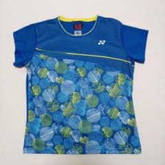 YONEX テニス バドミントン ゲームシャツ ブルー Lのサムネイル