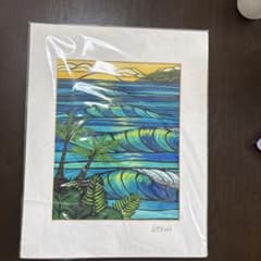 Heather Brown Sunset Swell アートのサムネイル