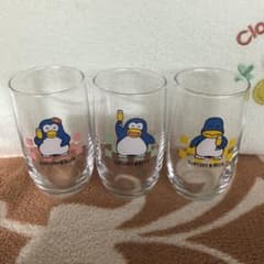 サントリー　理想型ペンギングラス　6オンスタンブラー３個セット　注意点ありのサムネイル