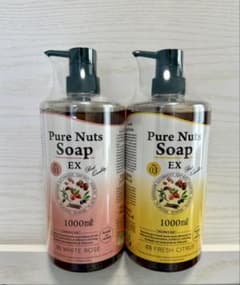 ピュアナッツソープEX 2セット 1000ml ×2本 - メルカリ