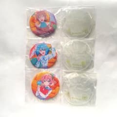 マクロスΔ M魂限定イベント缶バッジ＆名前入りカバー　ランカ　フレイア カナメ
