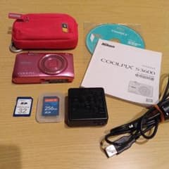 匿名配送　Nikon COOLPIX S3600　ピンク 説明書　SDカード付 匿名配送 Nikon COOLPIX S3600 ピンク 説明書 SDカード付 - メルカリ