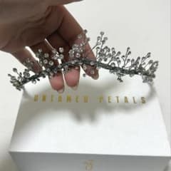 UNTAMED PETALS ティアラ シルバー UNTAMED PETALS ティアラ - メルカリ
