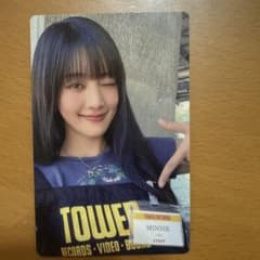 ‼️限定‼️ミンニ トレカ タワレコ 限定デザイン エプロン idle アイドルのサムネイル