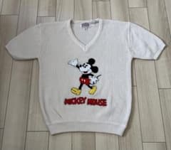 Disney Character Fashions ミッキー 半袖ニット Mのサムネイル