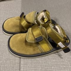 SUICOKE サボ サンダル ボア スエード オリーブのサムネイル