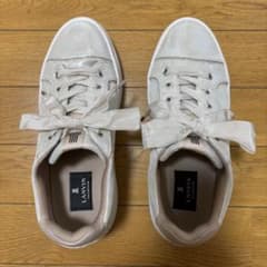 23.5㎝　美品　ランバン　シルバー　スニーカーのサムネイル