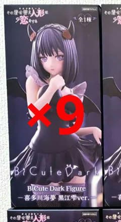 입고 사랑 BiCute Dark Figure 키타가와 카이유메 구로에 시즈쿠 ver. 9개