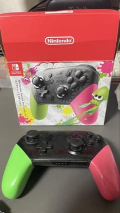 ジャンク】Nintendo Switcプロコン スプラトゥーン2 エディション