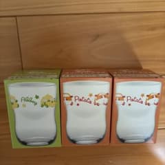 PUI PUI 몰카 오리지널 글라스 3개 세트 산토리