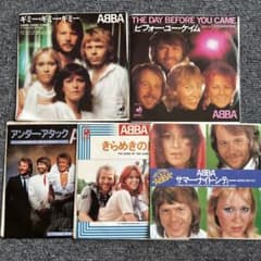 ABBA / アバ / シングルレコード5枚セット - メルカリ