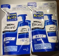 メンズビオレ 泡タイプ洗顔 つめかえ用 130mlのサムネイル