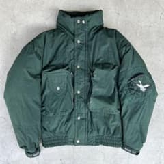 TRIPLE FTA GOOSE  ダウンジャケット 90s グリーン 古着のサムネイル