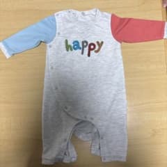ロンパース・カバーオール happy 80cmの赤ちゃん用のサムネイル