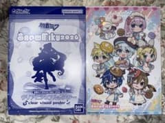 하츠네 미쿠 Snow Miku 2026 클리어 비주얼 포스터