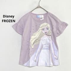 Disney FROZEN 엘사 티셔츠 사이즈 7 라벤더 K262