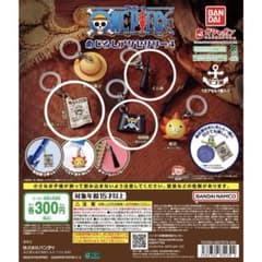 ONE PIECE めじるしアクセサリー4 手配書・海賊旗・イム様のサムネイル