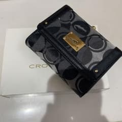 クロコダイル　二つ折り　財布　クインバッグのサムネイル
