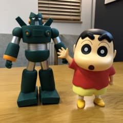 しんちゃん　カンタムロボ　フィギュアセットのサムネイル