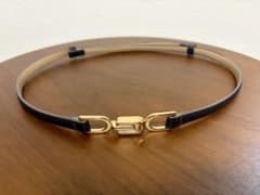 NBBレディース レザーベルト(ダークブラウン)のサムネイル