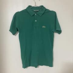 Lacoste 빈티지80s 그린 폴로 셔츠 사이즈 16 스페인제