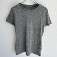 M MOSSIMO SUPPLY CO. 무지 반소매 T셔츠 헤더 그레이
