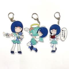 当時物】メンヘラチャン サブカルチャン アクリルキーホルダー 3点 