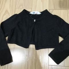 H&M ボレロ♡キラキラ♡黒のサムネイル