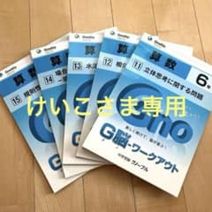 【グノーブル】G脳　ワークアウト 6年 算数　12〜15のサムネイル