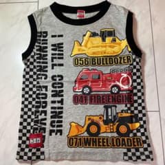 トミカ Tシャツ タンクトップ サイズ110のサムネイル