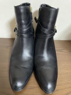 MARY QUANT マリークワント サイドゴアブーツ 24.5センチブラック