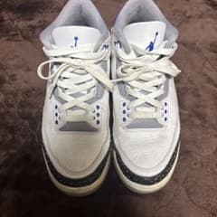 NIKE AIR JORDAN 3 RETRO ホワイト ブルーのサムネイル