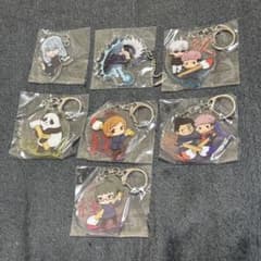 【新品】呪術廻戦　アクリルキーホルダー 7個セット　五条悟etc.のサムネイル