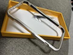 iPhone16e 17e用アルミバンパーフレーム シルバーのサムネイル
