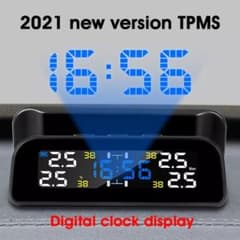 TPMS タイヤ空気圧監視システム 時計内臓 2021年最新モデルのサムネイル