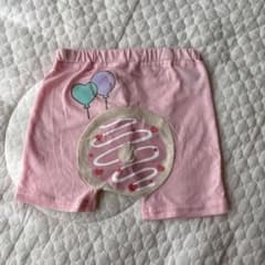 西松屋　ドーナツ柄 ピンク ショートパンツのサムネイル