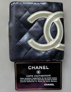 CHANEL カンボンライン 二つ折り財布のサムネイル