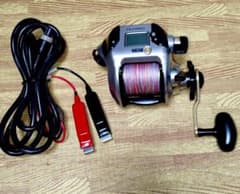シマノ 電動リール 電動丸3000プレミオ 美品 オーバーホール