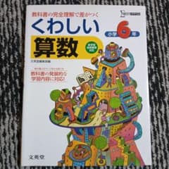 くわしい算数 小学6年[新学習指導要領対応] 教科書の完全理解で差がつくのサムネイル