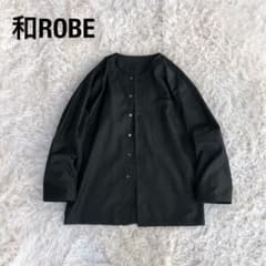 和ROBE　WAROBE漆黒鯉口シャツKOIKUCHI SHIRT TROVE 和ROBE WAROBE漆黒鯉口シャツKOIKUCHI SHIRT TROVE - メルカリ