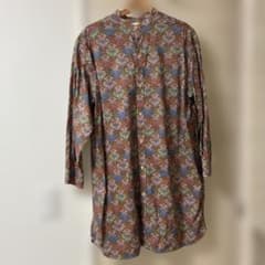 BEAMS BOY リバティ　ペイズリー柄 ロングシャツ　ブラウスのサムネイル