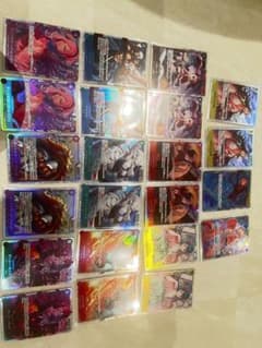 双璧の覇者SR全部✖️2枚！そして、サンジ、ルフィSEC付！全部美品のサムネイル