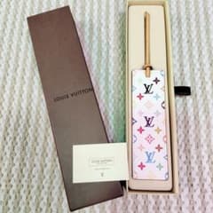 【非売品　希少】ルイヴィトン モノグラム マルチカラー ブックマーカー しおり LOUIS VUITTON モノグラム マルチカラー ブックマーク しおり - メルカリ