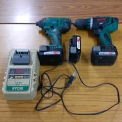 リョービ　14.4V　インパクト　セット　ジャンクのサムネイル