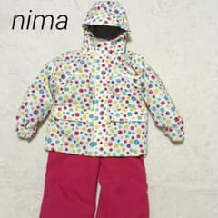 nima 110 スキーウェア キッズ 女の子 美品 上下セット - メルカリ