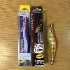 エギ　アオリーQヤギタコレクション、クリンチフラッシュブースト、デュエルEZ-Qのサムネイル